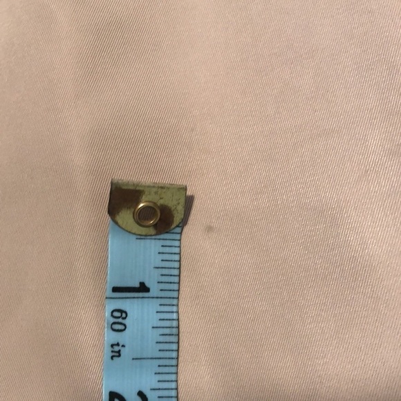 Peck & Peck Collection beige snap button coat with animal print inside - Picture 11 of 14